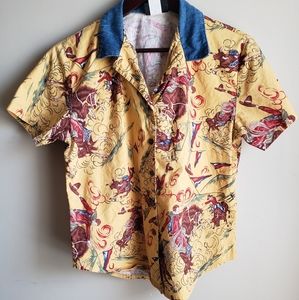 Vintage Rough Rider by Circle T western blouse